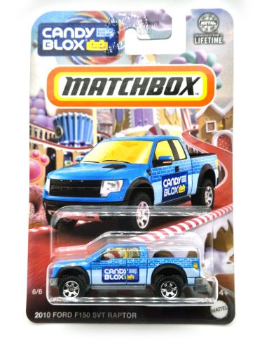 Matchbox Candy - Ford F150 SVT Raptor (2010) - 6/6 - hosszú kártyás -  Matchbox - 1:64
