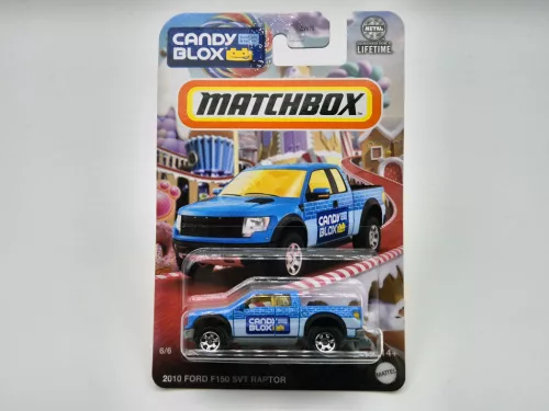Matchbox Candy - Ford F150 SVT Raptor (2010) - 6/6 - hosszú kártyás -  Matchbox - 1:64