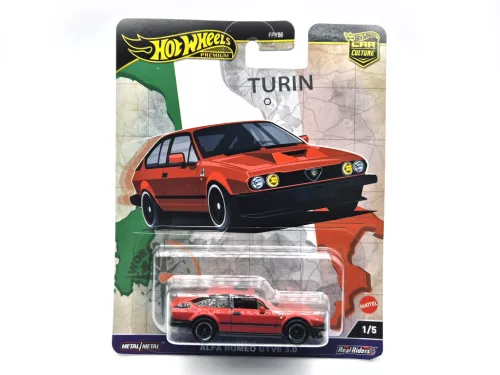 Hot Wheels Premium - Car Culture - World Tour - Alfa Romeo GTV6 3.0 -  Hot Wheels - 1:64