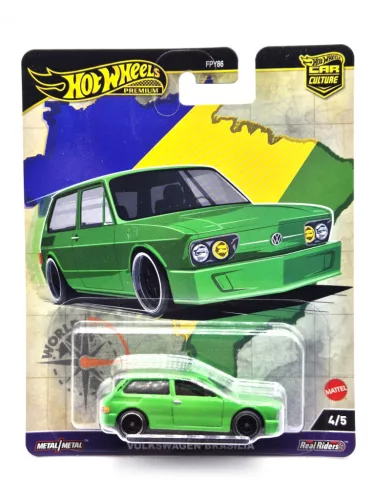 Hot Wheels Premium - Car Culture - World Tour - Volkswagen VW Brasilia -  Hot Wheels - 1:64