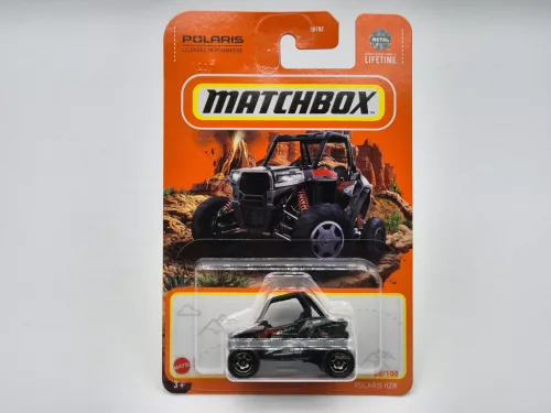Polaris RZR - 2024 80/100 - hosszú kártyás -  Matchbox - 1:64