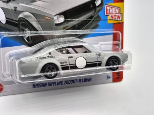 Hot Wheels Nissan Skyline 2000GT-R LBWK  - Then and now - 191/250 -  Hot Wheels - 1:64