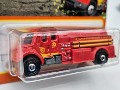 Freightliner M2 106 tűzoltóautó tűzoltó - 76/100 - bliszteres -  Matchbox - 1:64
