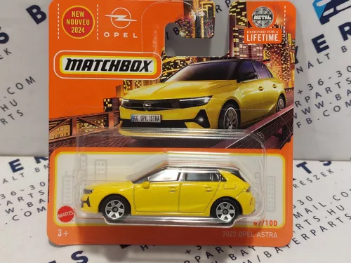 Opel Astra (2022) - 87/100 - bliszteres -  Matchbox - 1:64