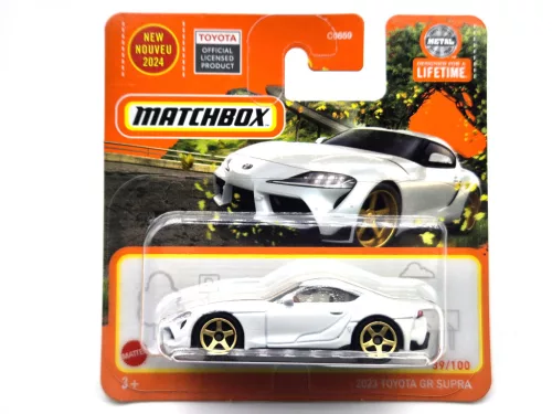 Toyota GR Supra (2023) - 39/100 - bliszteres -  Matchbox - 1:64