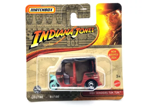 MBX Tangiers Tuk Tuk - Indiana Jones - 51/100 - bliszteres -  Matchbox - 1:64