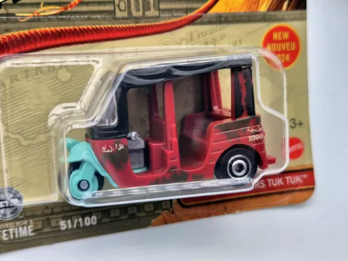 MBX Tangiers Tuk Tuk - Indiana Jones - 51/100 - bliszteres -  Matchbox - 1:64