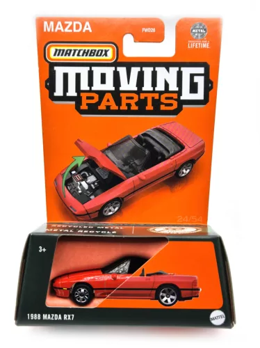 Matchbox Moving Parts - Mazda RX7 (1988) -  Matchbox - 1:64