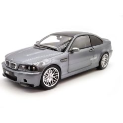 BMW E46 M3 CSL (2003) - szürke -  Norev - 1:18