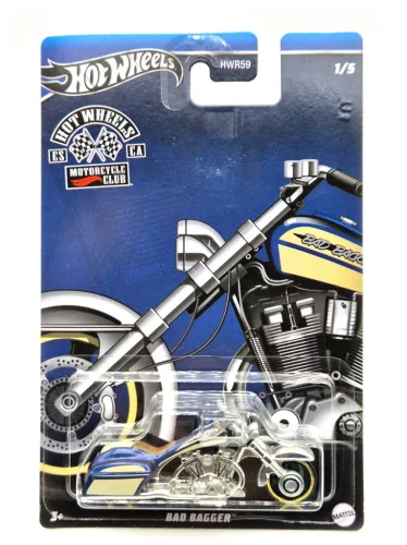 Hot Wheels Motorcycle Club - Bad Bagger -  Hot Wheels - 1:64