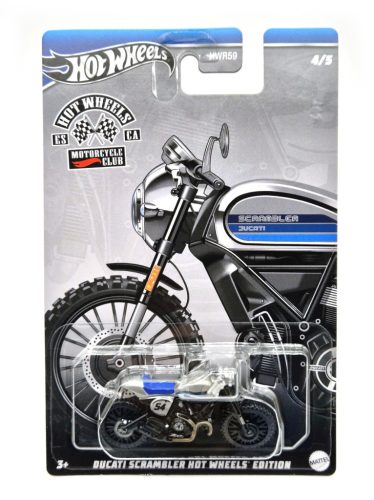 Hot Wheels Motorcycle Club - Ducati Scrambler Hot Wheels Edition -  Hot Wheels - 1:64