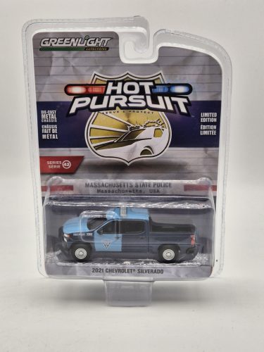 Chevrolet Silverado Police (2021) -  Greenlight - 1:64 - kis hibával