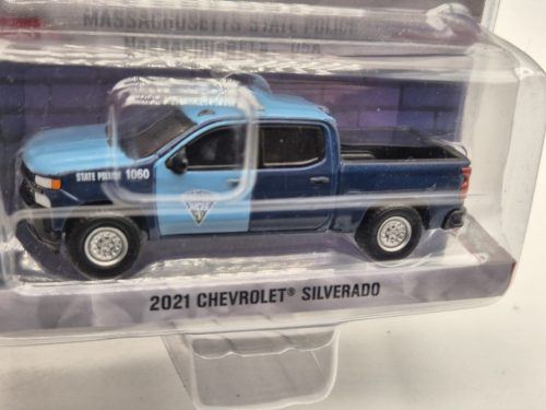 Chevrolet Silverado Police (2021) -  Greenlight - 1:64 - kis hibával