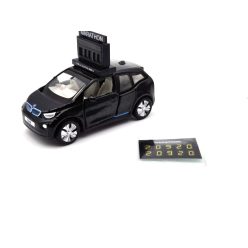 BMW i3 Marathon Clock Car -  Tiny Toys - 1:64