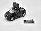 BMW i3 Marathon Clock Car -  Tiny Toys - 1:64