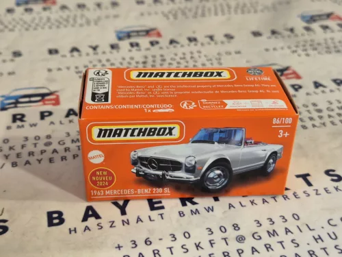 Mercedes-Benz 230 SL (1963) - 2024 86/100 -  Matchbox - 1:64