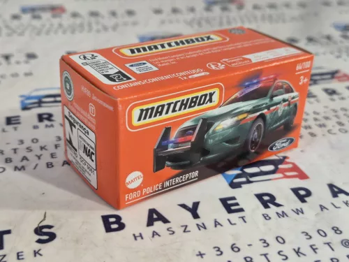 Ford Police Interceptor - 2024 64/100 -  Matchbox - 1:64