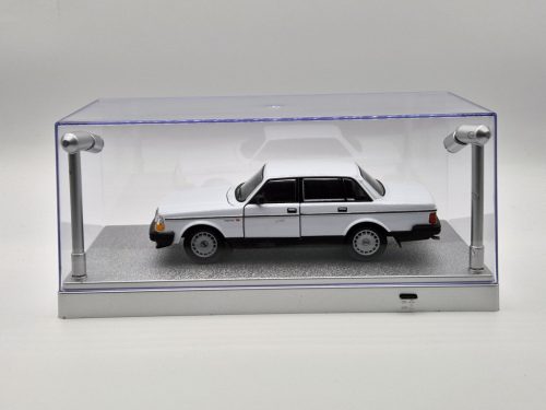 Vitrin / display 1:24 1:43 1:64 modellautóhoz - led világítással