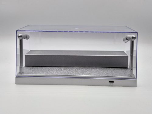 Vitrin / display 1:24 1:43 1:64 modellautóhoz - led világítással