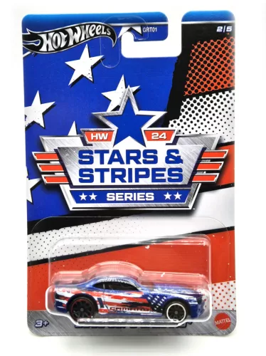 Hot Wheels - Stars & Stripes 2/5 - Copo Chevrolet Camaro (2013) -  Hot Wheels - 1:64