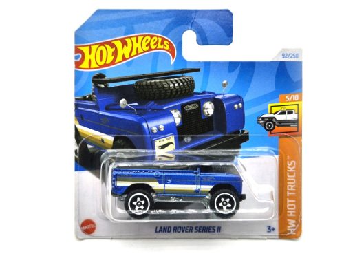 HW Land Rover Series II - kék - HW Hot Trucks 5/10 - 92/250 -  Hot Wheels - 1:64
