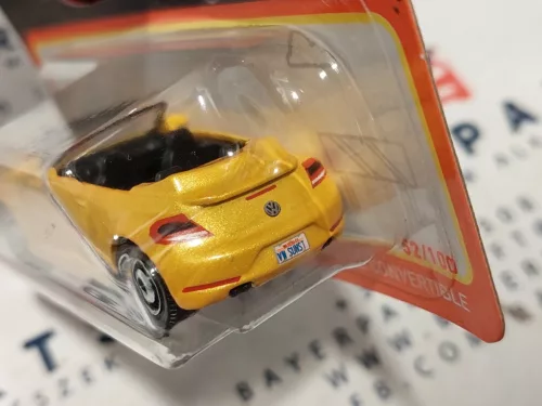 Volkswagen VW Beetle Convertible (2019) - 2024 52/100 - bliszteres -  Matchbox - 1:64