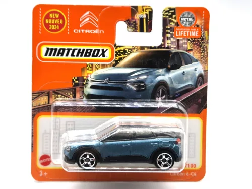 Citroen e-C4 - 2024 84/100 - bliszteres -  Matchbox - 1:64