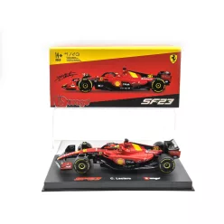   Ferrari SF-23 Team Scuderia F1 #16 (2023) - Monza - Charles Leclerc - PILÓTÁVAL -  Bburago - 1:43
