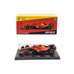   Ferrari SF-23 Team Scuderia F1 #55 (2023) - Monza - Carlos Sainz - PILÓTÁVAL -  Bburago - 1:43