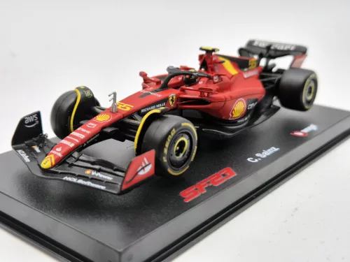 Ferrari SF-23 Team Scuderia F1 #55 (2023) - Monza - Carlos Sainz - PILÓTÁVAL -  Bburago - 1:43