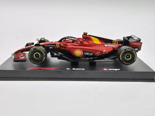Ferrari SF-23 Team Scuderia F1 #55 (2023) - Monza - Carlos Sainz - PILÓTÁVAL -  Bburago - 1:43