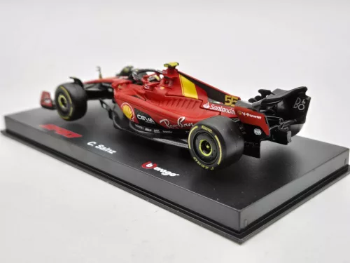 Ferrari SF-23 Team Scuderia F1 #55 (2023) - Monza - Carlos Sainz - PILÓTÁVAL -  Bburago - 1:43