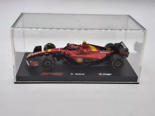 Ferrari SF-23 Team Scuderia F1 #55 (2023) - Monza - Carlos Sainz - PILÓTÁVAL -  Bburago - 1:43