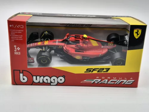 Ferrari SF-23 Team Scuderia F1 #55 (2023) - Monza - Carlos Sainz -  Bburago - 1:43