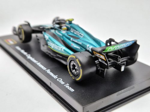 Aston Martin AMR23 F1 #14 (2023) - Fernando Alonso - PILÓTÁVAL -  Bburago - 1:43