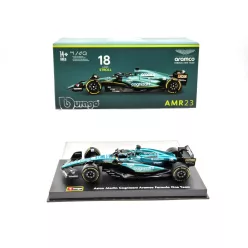   Aston Martin AMR23 F1 #18 (2023) - Lance Stroll - PILÓTÁVAL -  Bburago - 1:43