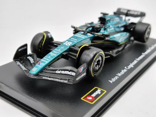 Aston Martin AMR23 F1 #18 (2023) - Lance Stroll - PILÓTÁVAL -  Bburago - 1:43