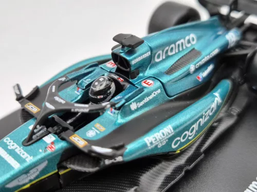 Aston Martin AMR23 F1 #18 (2023) - Lance Stroll - PILÓTÁVAL -  Bburago - 1:43