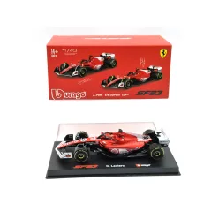   Ferrari SF-23 Team Scuderia F1 #16 (2023) - Las Vegas - Charles Leclerc - PILÓTÁVAL -  Bburago - 1:43