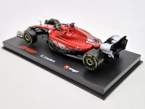 Ferrari SF-23 Team Scuderia F1 #16 (2023) - Las Vegas - Charles Leclerc - PILÓTÁVAL -  Bburago - 1:43