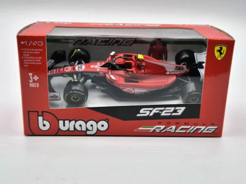 Ferrari SF-23 Team Scuderia F1 #55 (2023) - Las Vegas - Carlos Sainz -  Bburago - 1:43