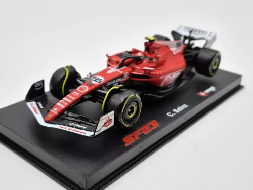 Ferrari SF-23 Team Scuderia F1 #55 (2023) - Las Vegas - Carlos Sainz - PILÓTÁVAL -  Bburago - 1:43