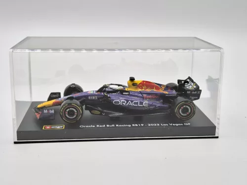 Red Bull RB19 F1 #1 (2023) - Las Vegas - Max Verstappen - PILÓTÁVAL -  Bburago - 1:43