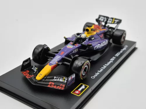 Red Bull RB19 F1 #1 (2023) - Las Vegas - Max Verstappen - PILÓTÁVAL -  Bburago - 1:43