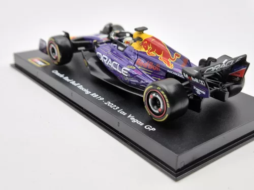 Red Bull RB19 F1 #1 (2023) - Las Vegas - Max Verstappen - PILÓTÁVAL -  Bburago - 1:43