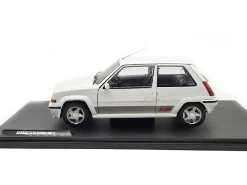Renault R5 GT TURBO MKII (1989) - fehér -  Solido - 1:18