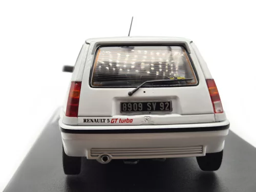 Renault R5 GT TURBO MKII (1989) - fehér -  Solido - 1:18