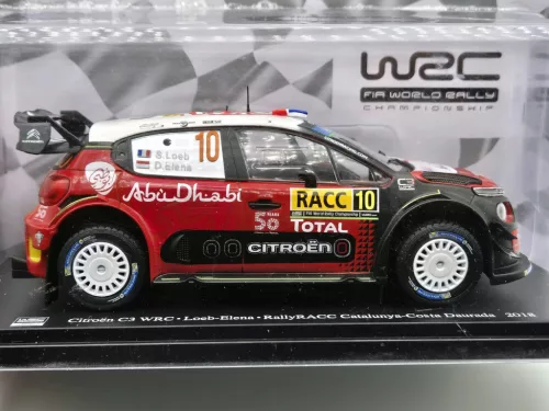 Citroen C3 WRC #10 (2018) - Sebastian Loeb - Daniel Elena -  Edicola - 1:24