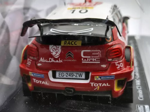 Citroen C3 WRC #10 (2018) - Sebastian Loeb - Daniel Elena -  Edicola - 1:24
