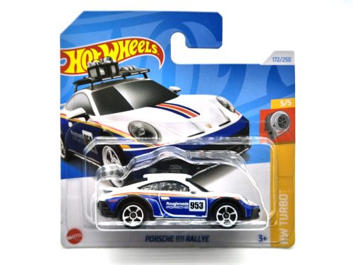 HW Porsche 911 Rallye - HW Turbo 5/5 - 172/250 -  Hot Wheels - 1:64